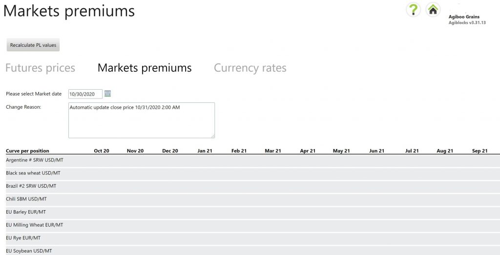 Markets premiums empty spaces AgFlow coult fill out for risk managers.